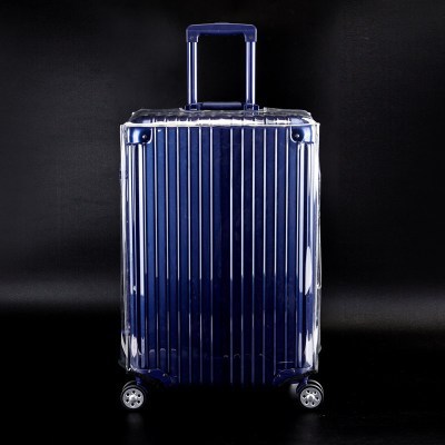 10121 luggage transparent case cover thickened frameless hot pressing cold-resistant waterproof wear-resistant suitcase protective cover transparent case cover