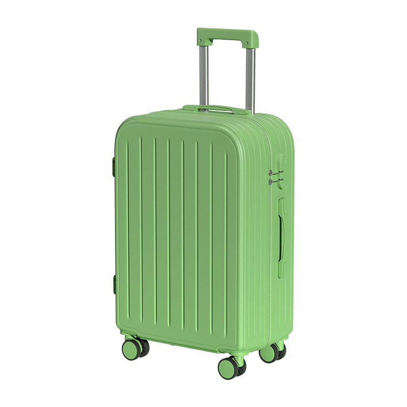 10384 small fresh suitcase student female trolley case universal wheel 24 inch password box male durable suitcase boarding case - Image 2