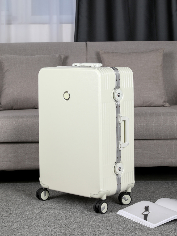 10390 high-value suitcase for women, strong and durable trolley case for men and women, universal wheel suitcase, large-capacity password suitcase