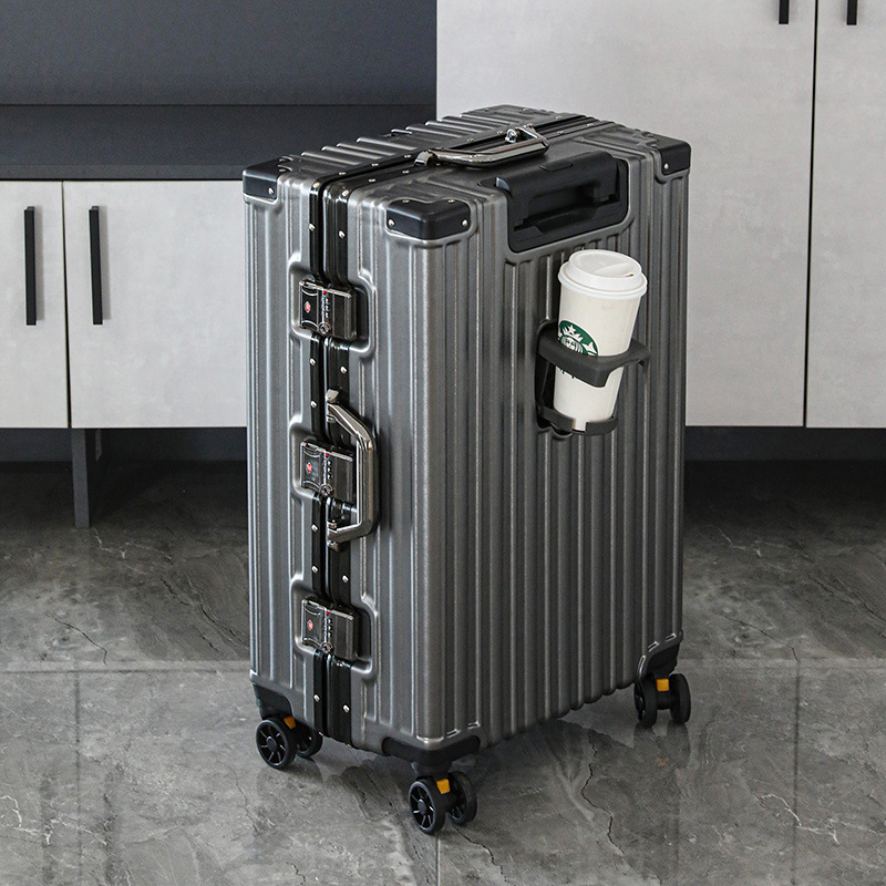 10397 suitcase women's large capacity 20-inch suitcase Internet celebrity universal wheel trolley case men's password leather suitcase new hard