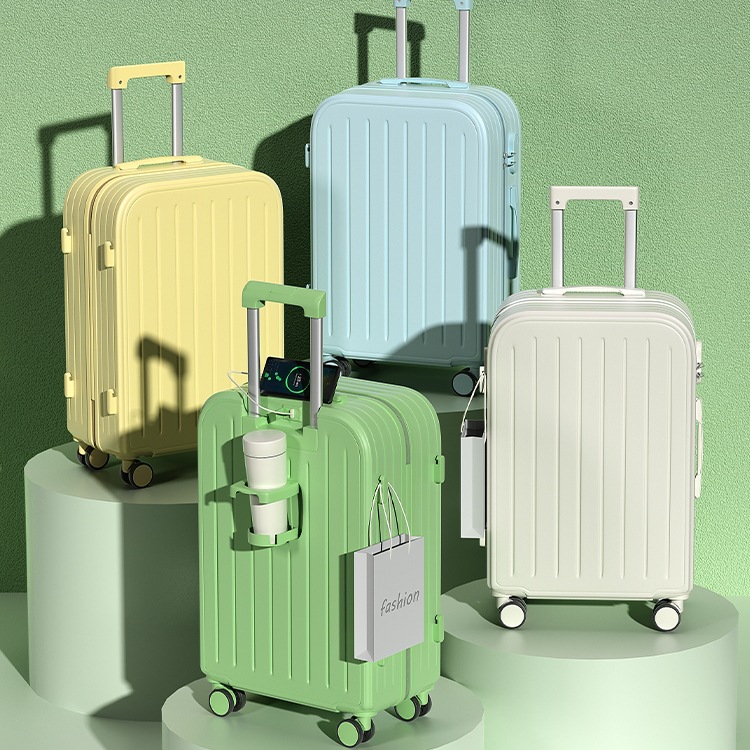 10384 small fresh suitcase student female trolley case universal wheel 24 inch password box male durable suitcase boarding case