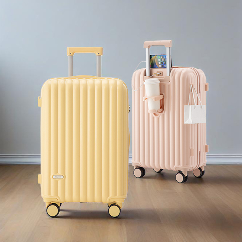 10435 luggage ins student high-value multifunctional 24-inch female trolley case small fresh and durable travel password box